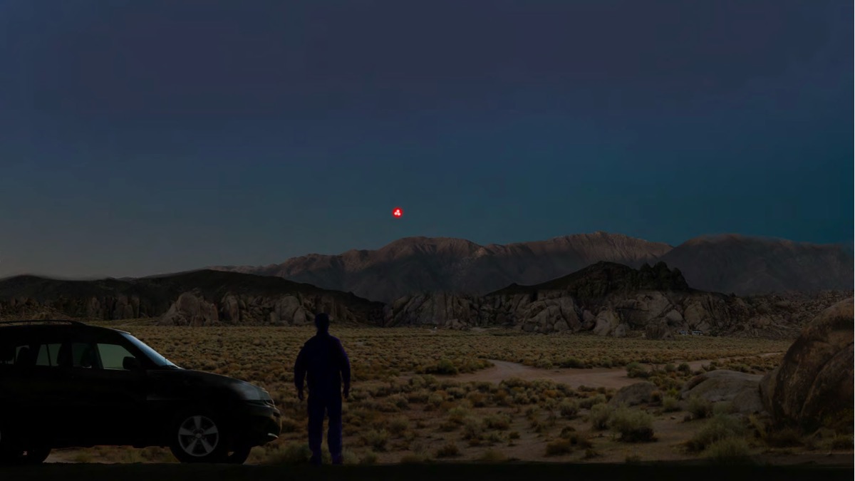 FBI-UAP-D041, Digital Rendering 1, “Multiple Red Lights,” 2026